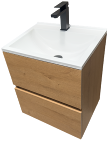 PVC МЕБЕЛ ЗА БАНЯ TAORMINA 50 OAK CORBRIDGE W